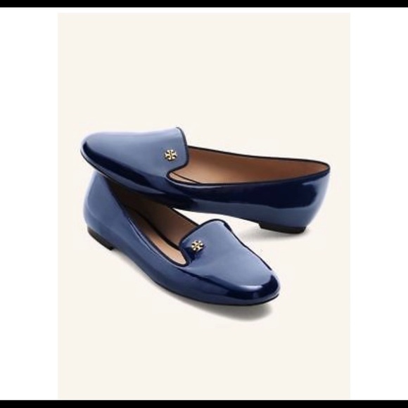 Tory Burch Shoes - Tory Burch Samantha Loafer blue patent leather 7